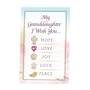 Granddaughter I Wish You Charm Pendant 1106 001 9 4