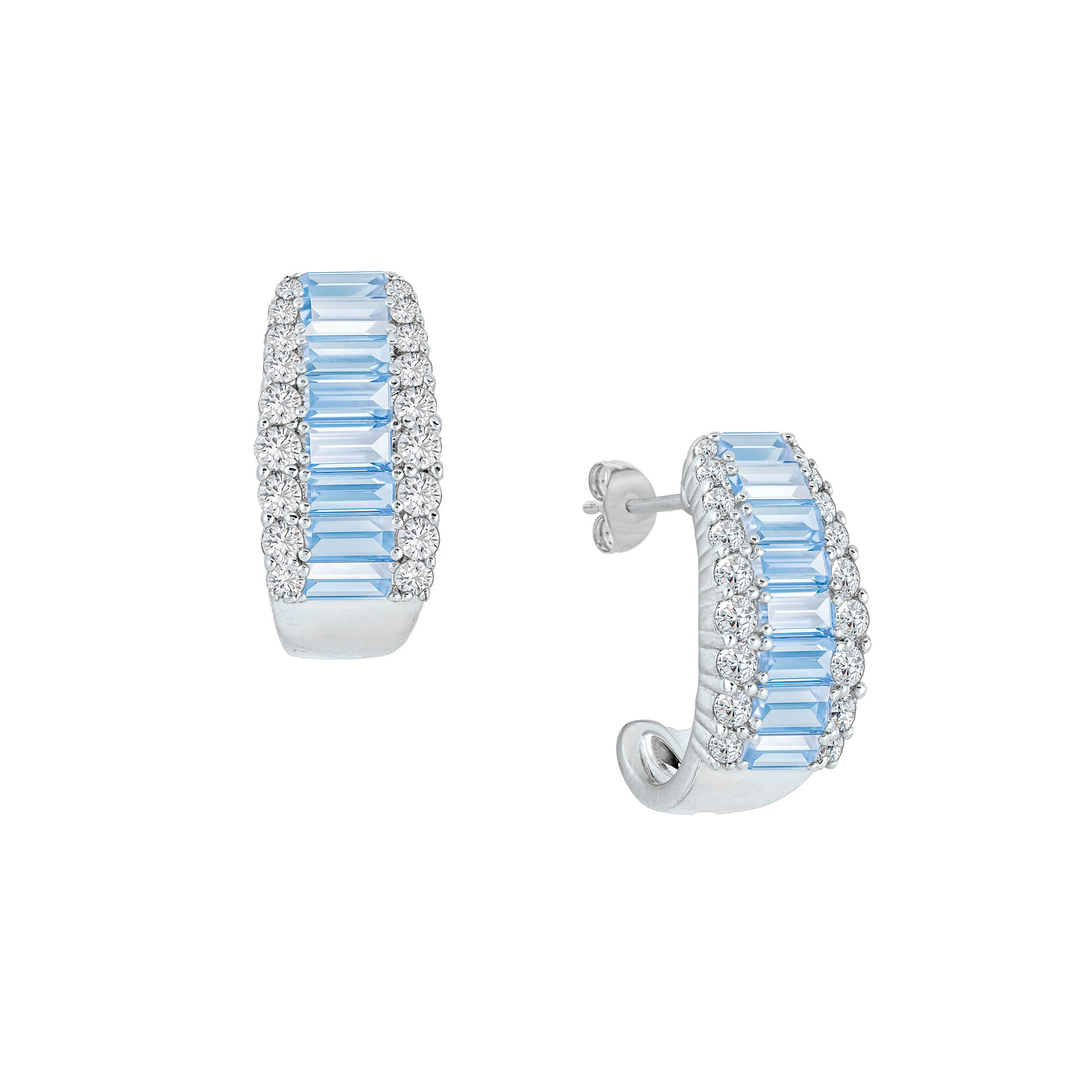 Birthstone Eternity Earrings 2811 0054 c march
