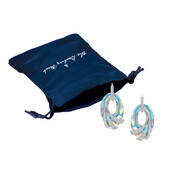 The Shimmering Sea Crystal Earrings 11218 0021 g giftpouch
