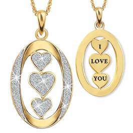 I Love You Diamond Pendant 9406 002 7 1