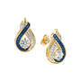 Birthstone Swirl Pendant with Free Matching Earrings 12210 0035 i september