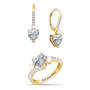 Birthstone Sweetheart Ring with FREE Matching Earrings 11763 0012 d april