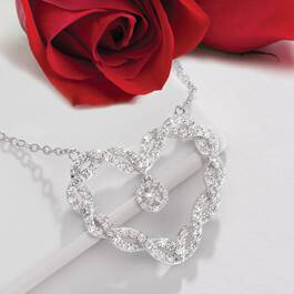Hearts Entwined Diamond Pendant 12213 0016 m lifestyle