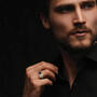 The Maverick 10kt Gold Onyx Ring 11691 0019 m model