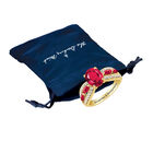 Ruby Red Ravishing Personalized Ring 10103 0013 m gift pouch