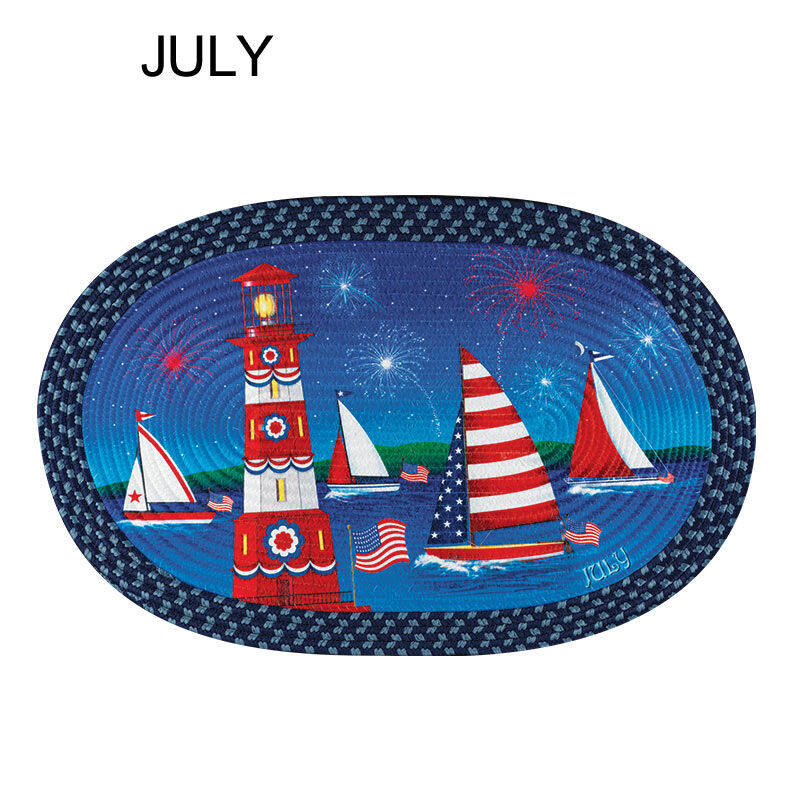 Seasonal Sensations Braided Rugs 2332 001 3 5