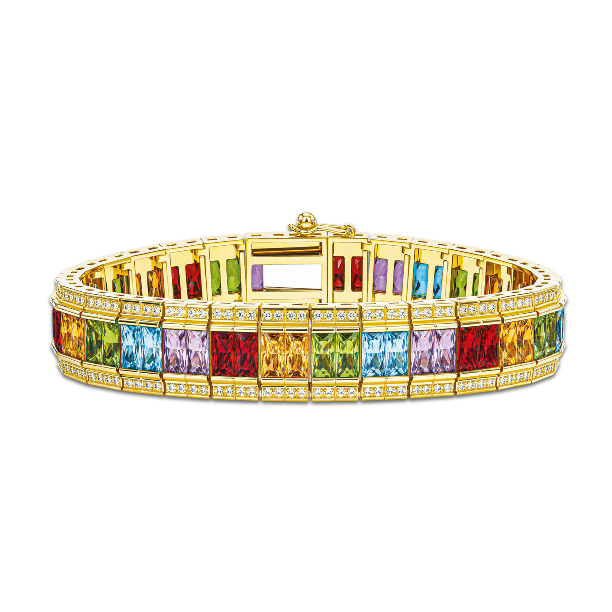 The Rainbow Tennis Bracelet 10290 0016 a main