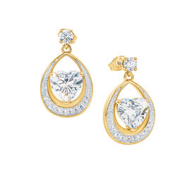 Heart to Heart Journey Pendant with FREE Matching Earrings 10685 0019 c earring