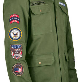 The US Navy Field Jacket 10539 0033 d side