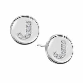 Personalized Sterling Silver Earring Set 6554 001 5 3