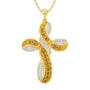 Heavens Blessing Diamond Birthstone Cross Pendant 6985 0014 k november