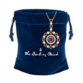 Love Embrace Birthstone Diamond Necklace 6928 0014 m gift pouch