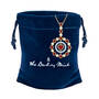 Love Embrace Birthstone Diamond Necklace 6928 0014 m gift pouch