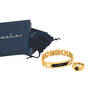 Gentlemans Classic Black Diamond Ring and Bracelet Set 11645 0016 g giftpouch box