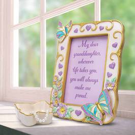 My Granddaughter Butterfly Photo Frame 6034 001 5 4