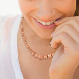 Cool in Copper Necklace 10293 0021 m model