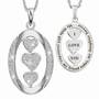 My Daughter I Love You Diamond Pendant 1140 001 7 1