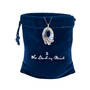 The Shimmering Sea Personalized Crystal Black Pendant, The Shimmering Sea Personalized Crystal Black Pendant 12529 0015 g giftpouch