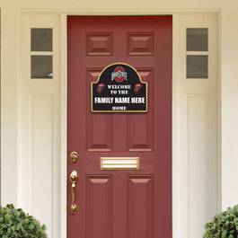 The College Personalized Welcome Sign 2661 001 4 2