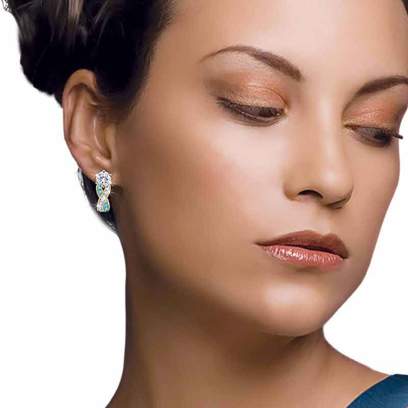 Birthstone Swirl Earrings 2647 001 3 14