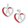 Diamond Initial Heart Earrings 10926 0026 a main a