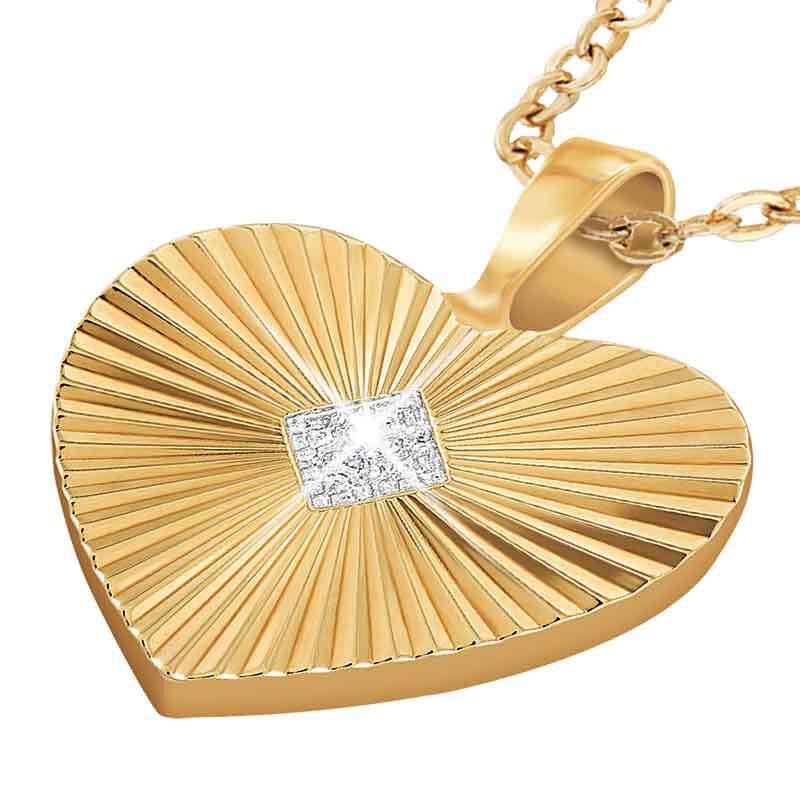 Wherever Life Takes You, You Will Always Be My Daughter Diamond Pendant ...