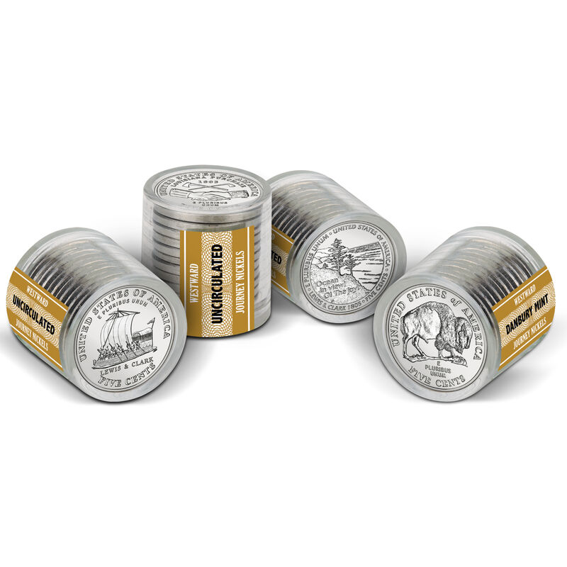 Westward Journey Nickels Collection Roll Set