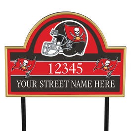 NFL Pride Personalized Address Plaques 5463 0405 a buccaneers
