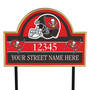 NFL Helmet Address Plaques, NFL Pride Personalized Address Plaques 5463 0405 a buccaneers