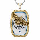 For My Exceptional Son Sapphire Eagle Pendant 6461 001 7 1