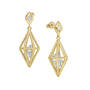 Elegantly Paired Caged Pendant Earring Set 6734 0018 c earrings