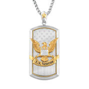 Veteran Pride Dog Tag 1646 0107 b front