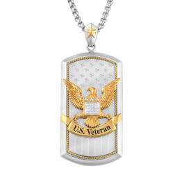 Veteran Pride Dog Tag 1646 0107 b front