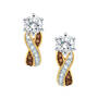 Mocha Swirl Diamonisse Earrings 1010 0113 a main