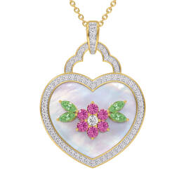 Love You Forever Daughter Heart Pendant 10546 0018 b front