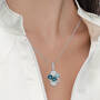 Blue Skies Opal & Topaz Pendant, Blue Skies Opal Topaz Pendant 11541 0011 m model