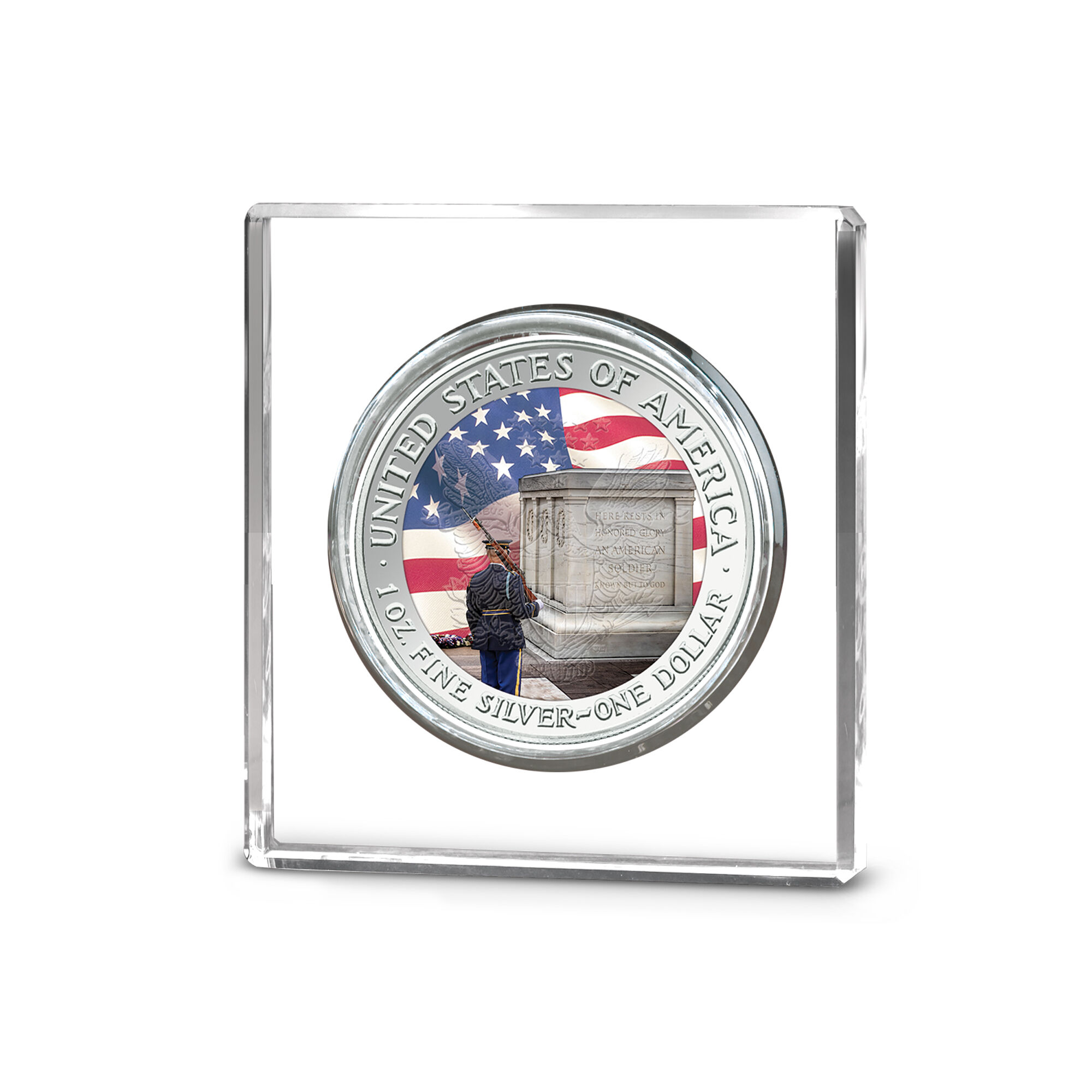 The War Memorial Silver Dollar Collection 4956 0022 e capsule