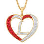 Personalized Diamond Initial Heart Pendant with FREE Poem Card 2300 0060 l initial