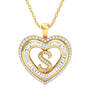 Initial Heart Pendant 10383 0014 s pendant