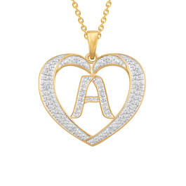 Dazzling Diamond Heart Pendant 11622 0138 a a