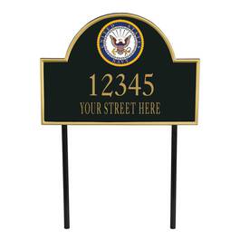 US Navy Personalized Address Plaque 5718 002 8 1