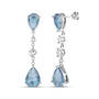 White Blue Topaz Necklace Earring Set 11142 2093 c earrings