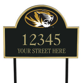The College Personalized Address Plaque 5716 0384 b Missouri