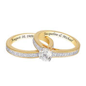 Now Forever Diamond Anniversary Ring Set 11488 0016 b ring