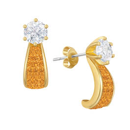 Birthstone Fire Earrings 2581 0052 k november