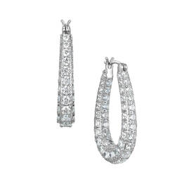 Royal Radiance Twenty Carat Hoops 11766 0019 a main