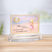 My Daughter Forever Layered Desk Clock 11913 0011 m room