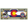 State Bird and Flower Enhanced $2 Bill Collection 11346 0018 a Colorado