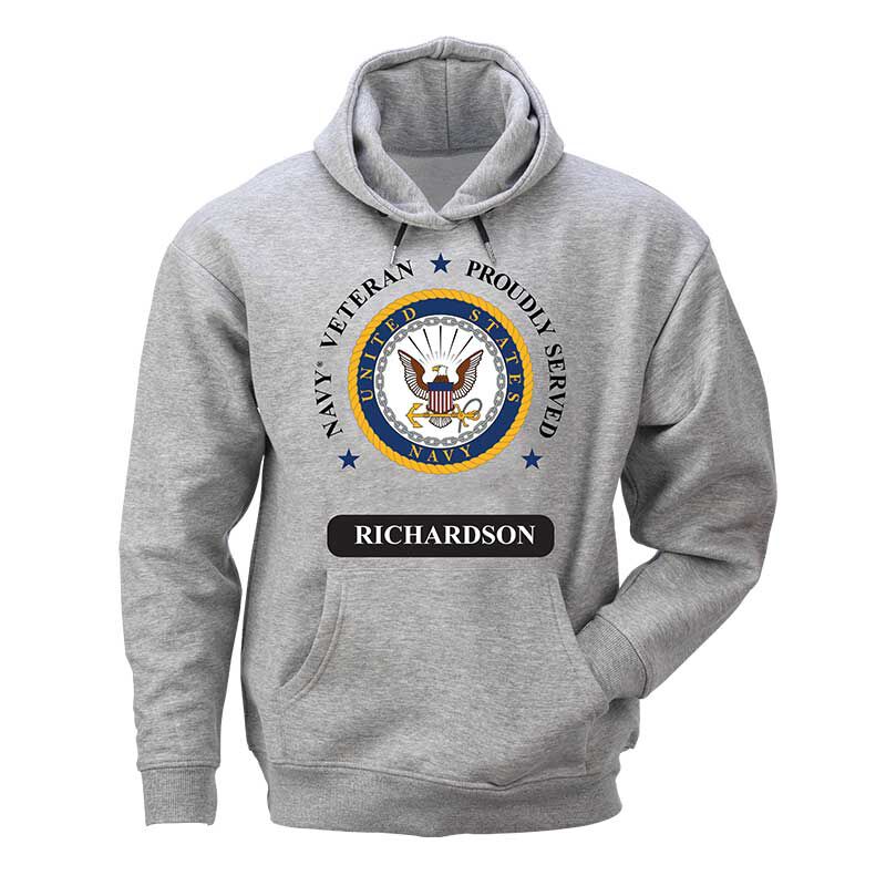 The Personalized U.S. Navy Men's Hoodie