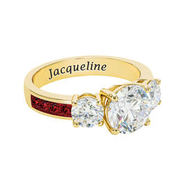 Five Carat Birthstone Ring 11901 0015 m side